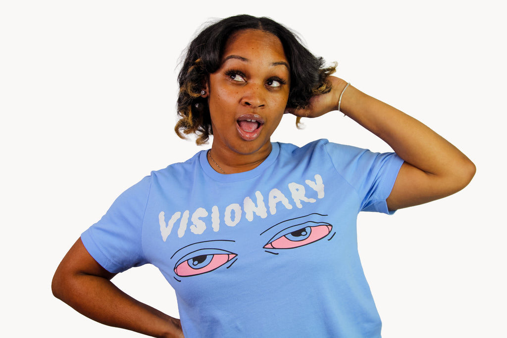 Visionary Baby Blue Tee